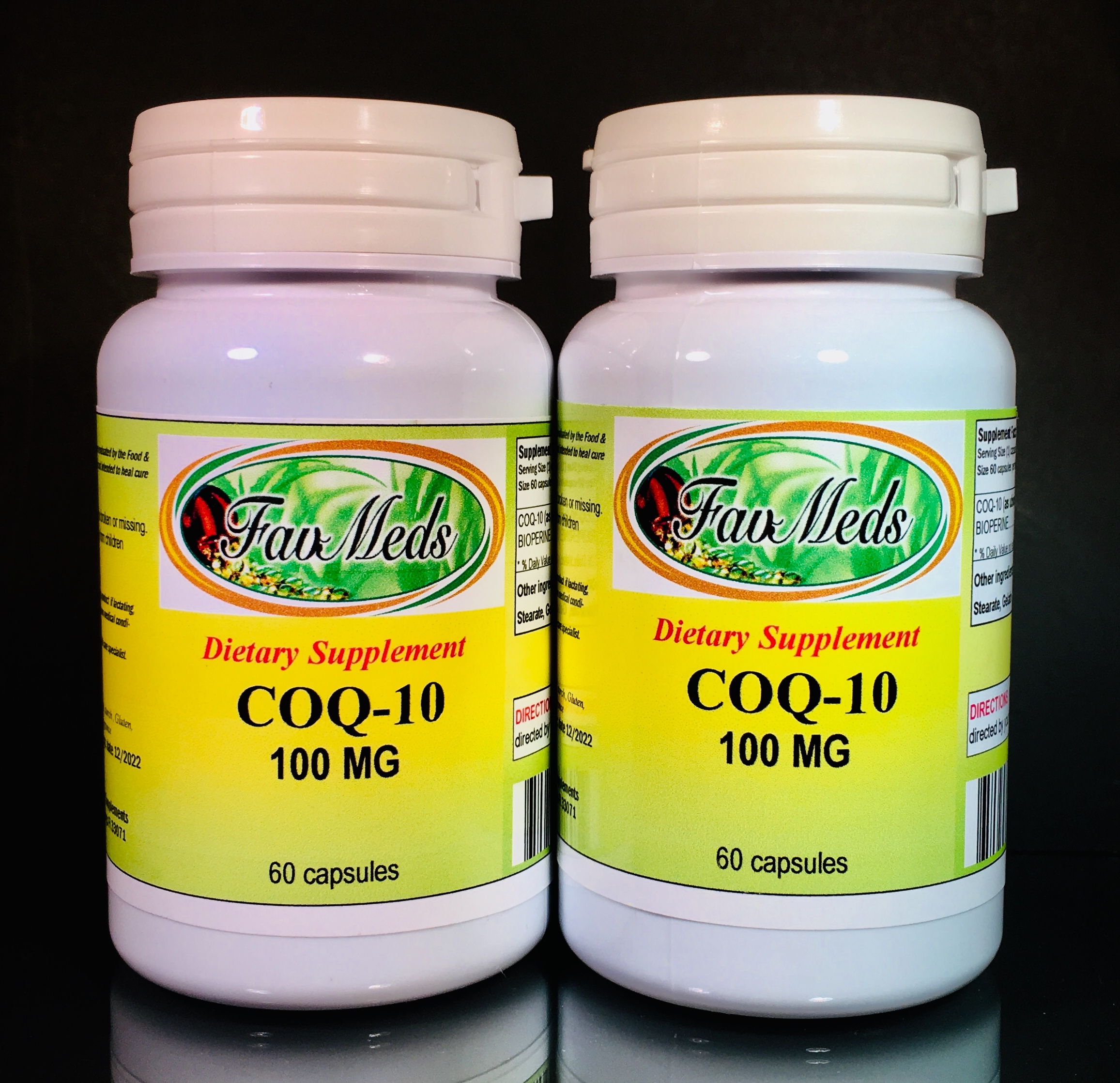 CoQ-10 100mg - 120 (2x60) capsules